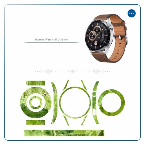 Huawei_Watch GT 3 46mm_Green_Crystal_Marble_2